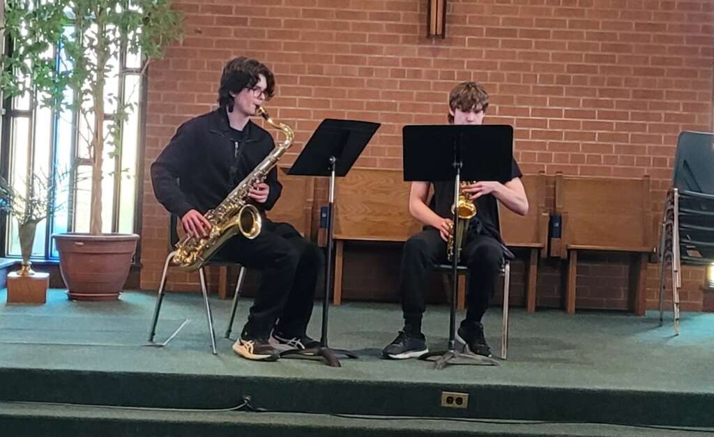 Elliot Checkley & Evan Robertson Sax Duet